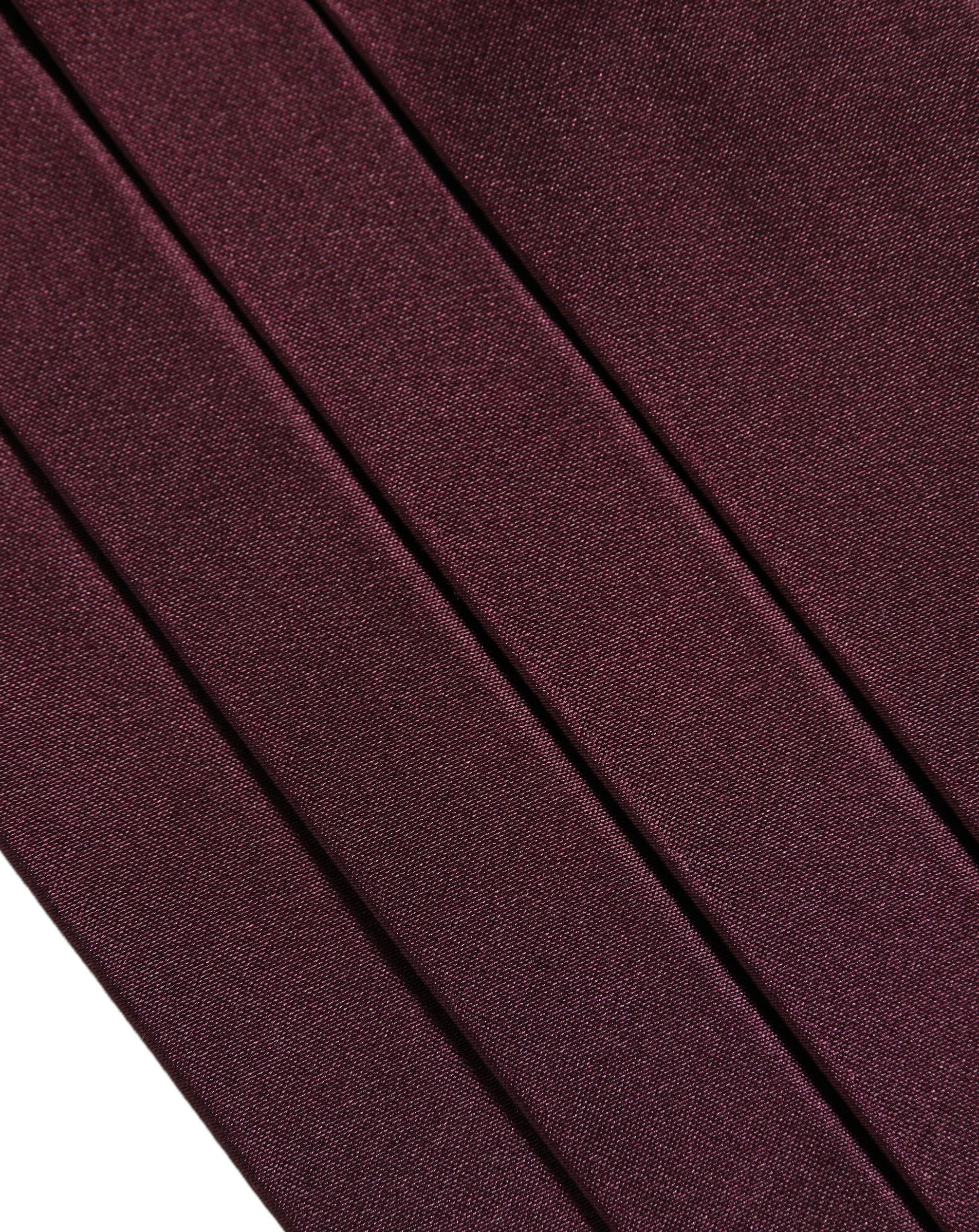 Dolce & Gabbana Maroon Men 100% Silk Belt Waist Cummerbund