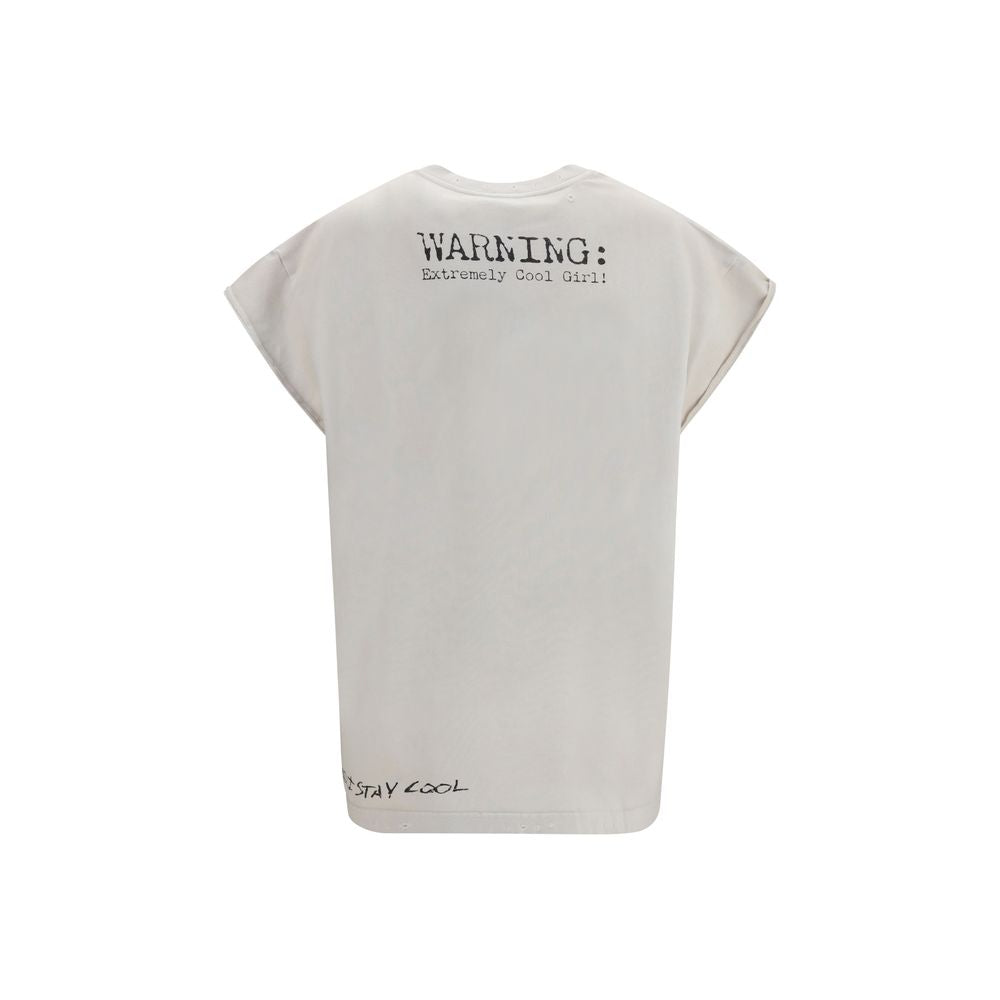 Dolce & Gabbana Gray Cotton T-Shirt