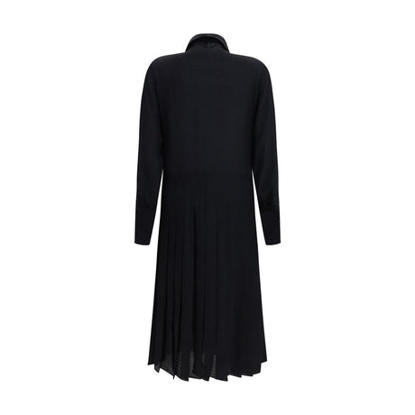 Fendi Black Silk Casual Dress