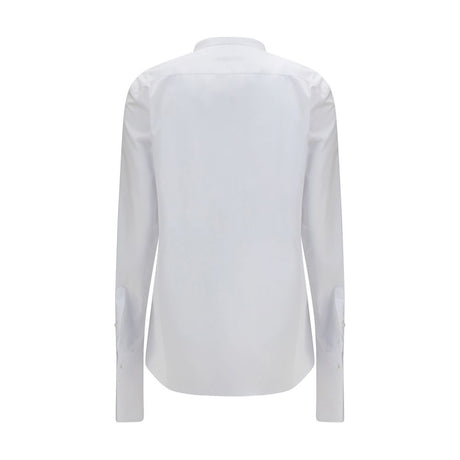 Fendi White Cotton Dress Shirt
