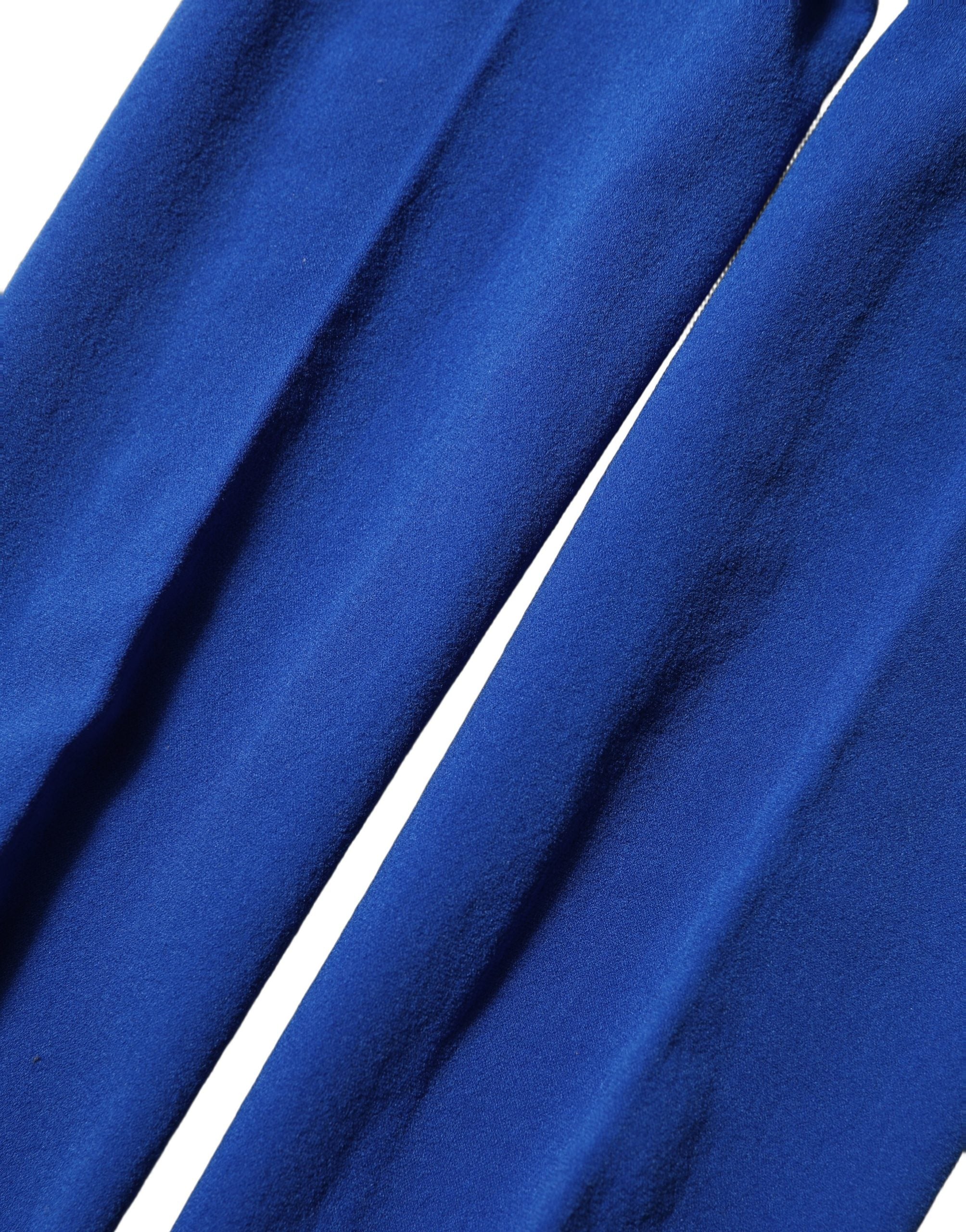 Dolce & Gabbana Blue Nylon Tights Stocking Pantyhose Socks