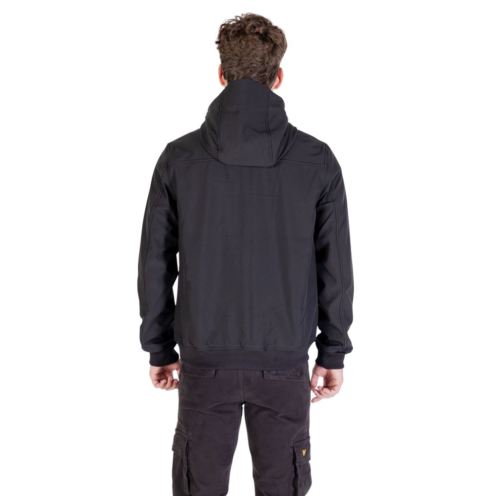 Lyle & Scott Black Polyester Parka