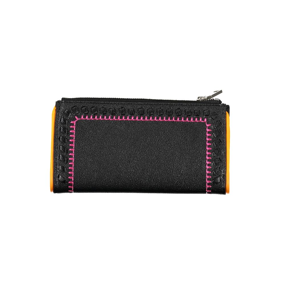 Desigual Black Polyurethane Women's Wallet