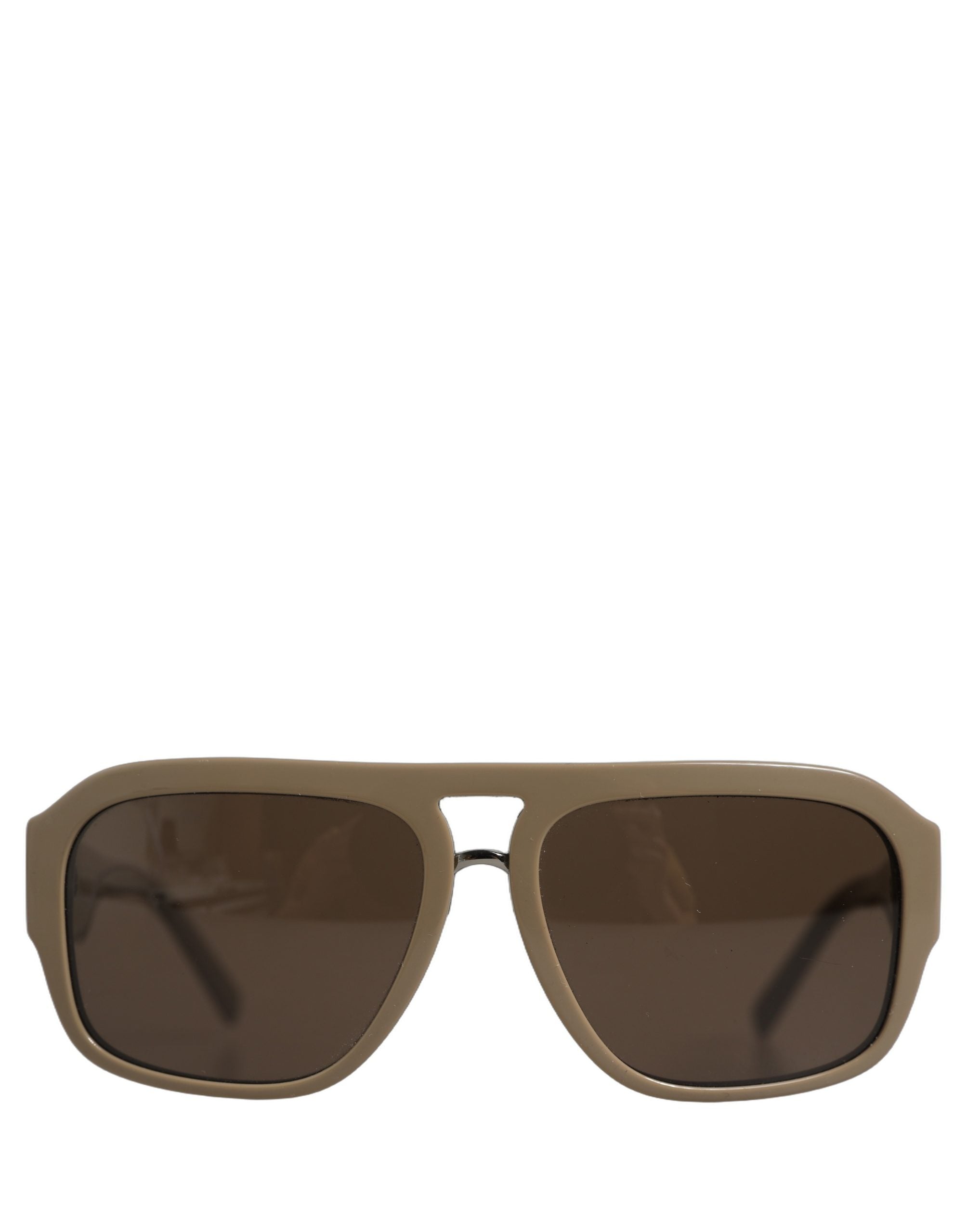 Dolce & Gabbana Khaki DG4403 Acetate Aviator Frame Eyewear Sunglasses