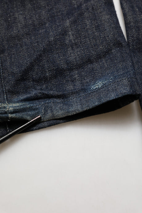 Dolce & Gabbana Dark Blue Relaxed Wide Leg Cotton Denim Jeans