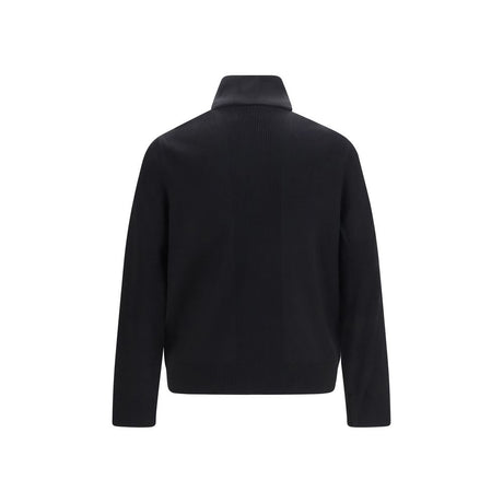 Moose Knuckles Black Viscose Full-Length Jacket