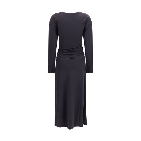 Lemaire Gray Cotton Casual Dress