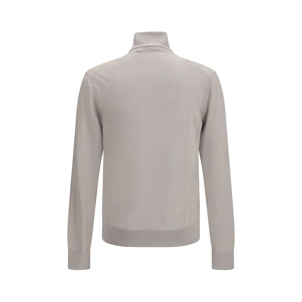 Dolce & Gabbana Beige Cashmere Turtleneck