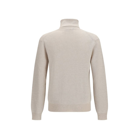 Brioni Beige Cashmere Turtleneck