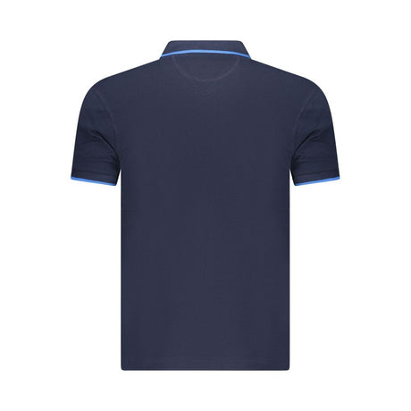 La Martina Blue Cotton Men's Polo Shirt