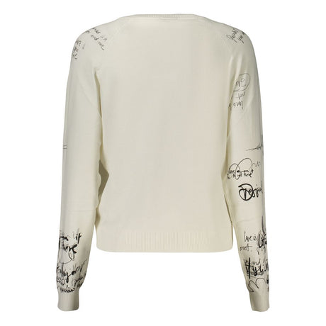 Desigual White Viscose Women's Top