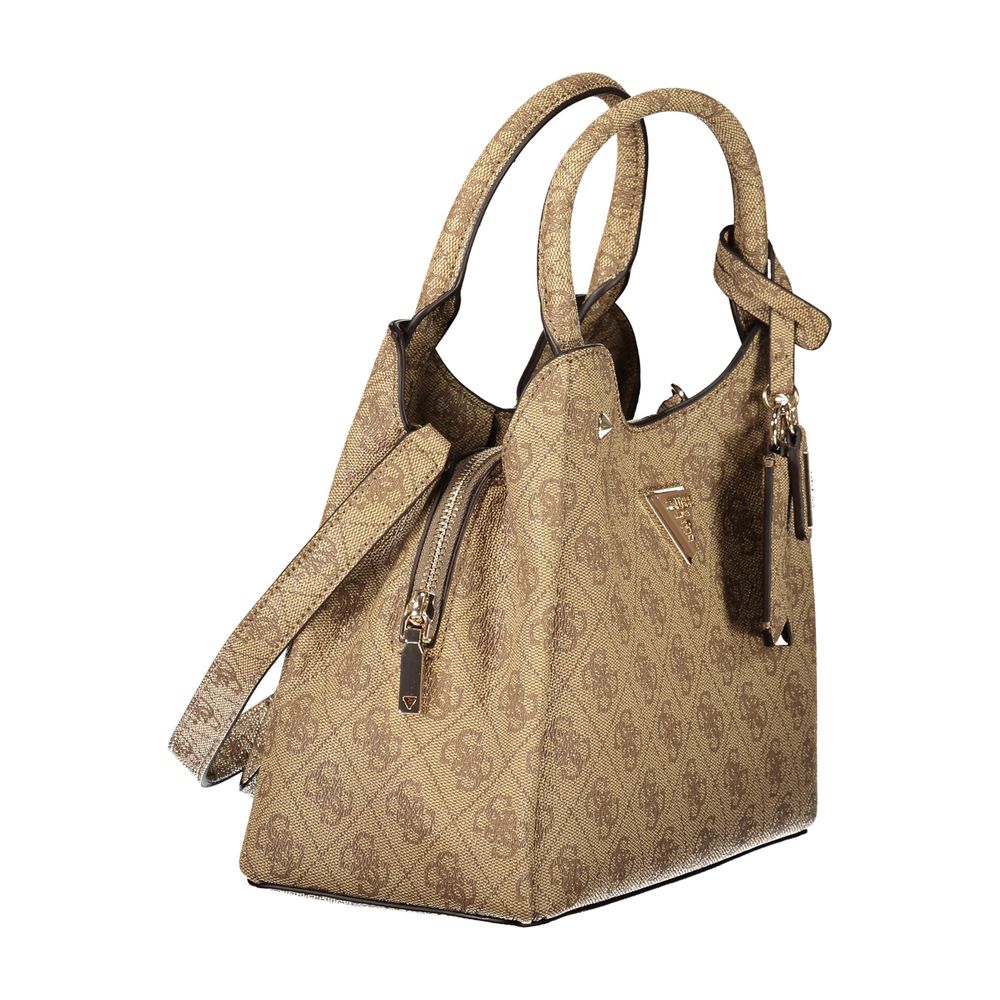 Guess Jeans Beige Polyethylene Handbag