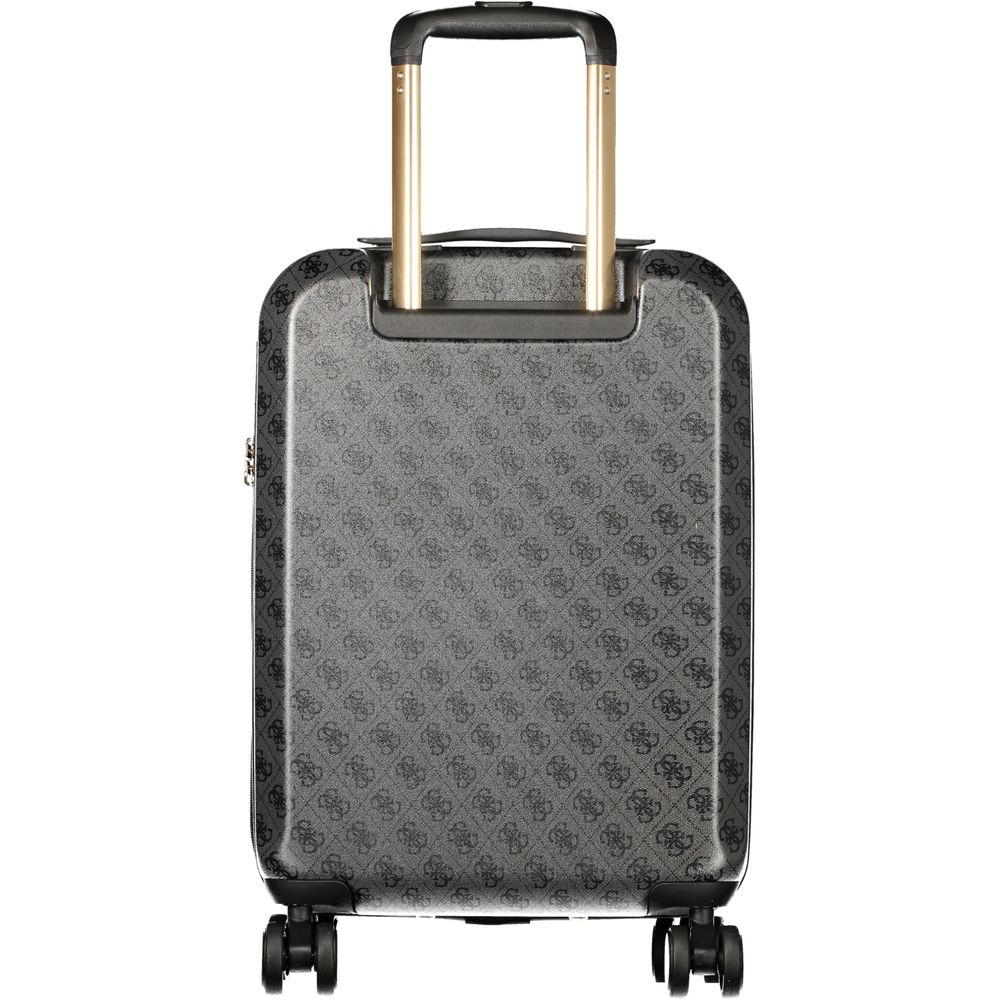 Guess Jeans Black Plastic Luggage And Travel