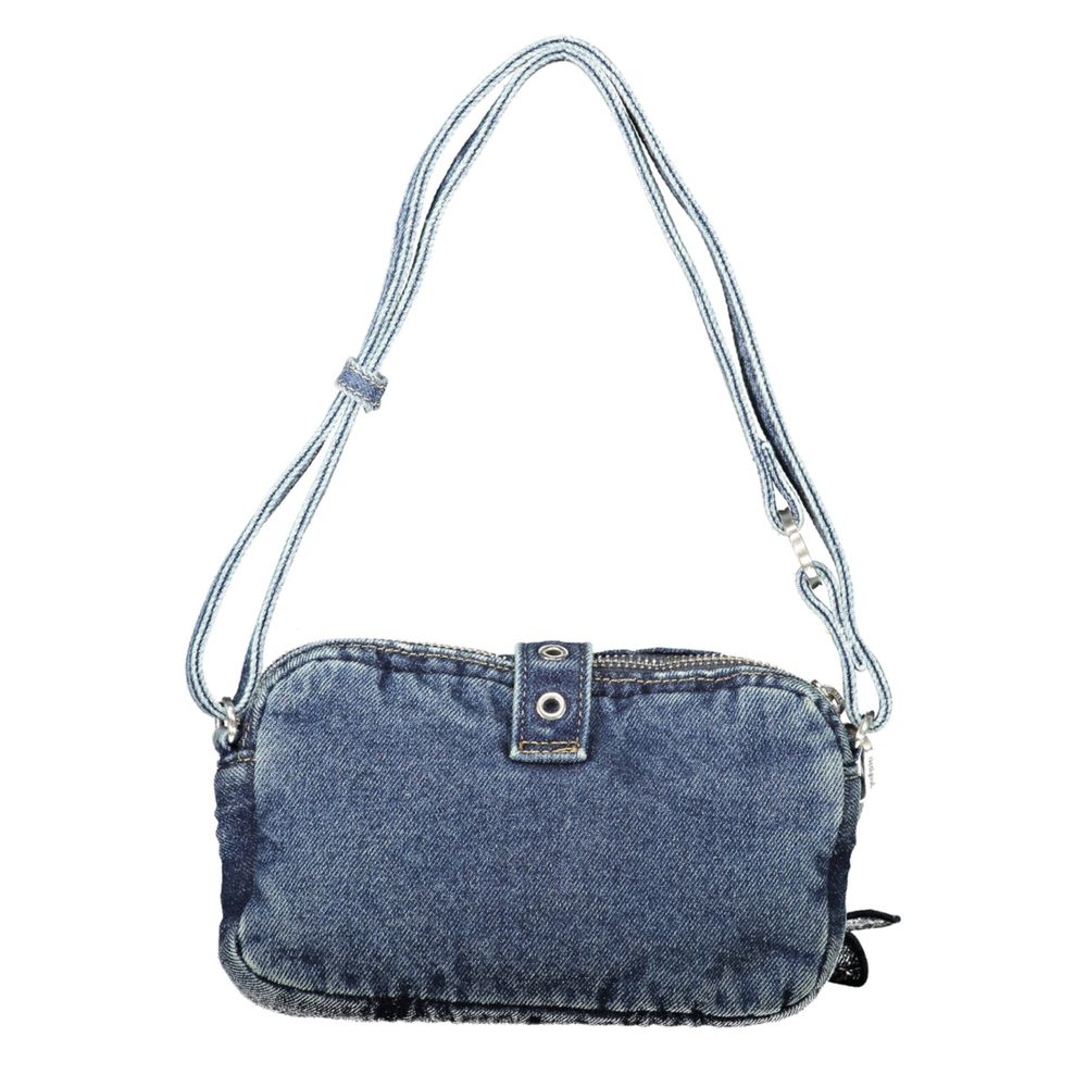 Desigual Blue Cotton Handbag