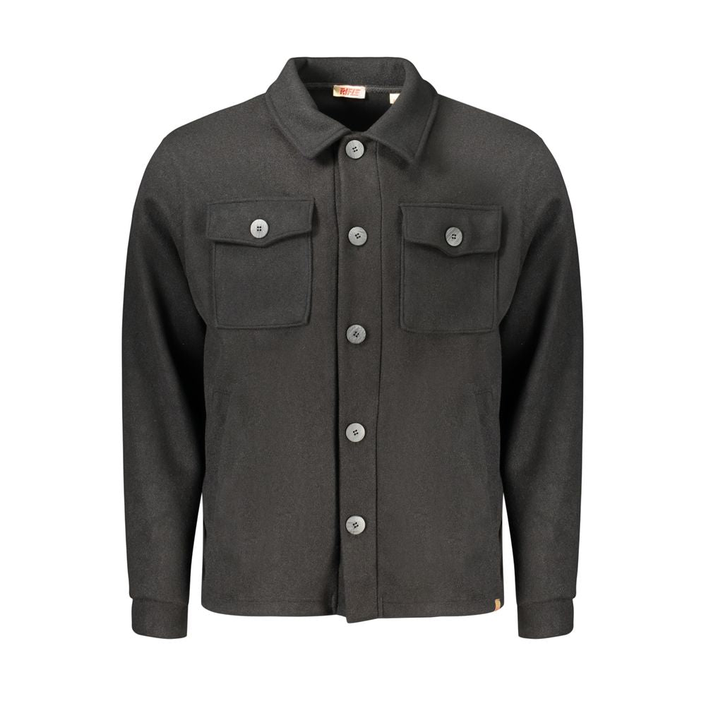 Rifle Black Cotton Jacket