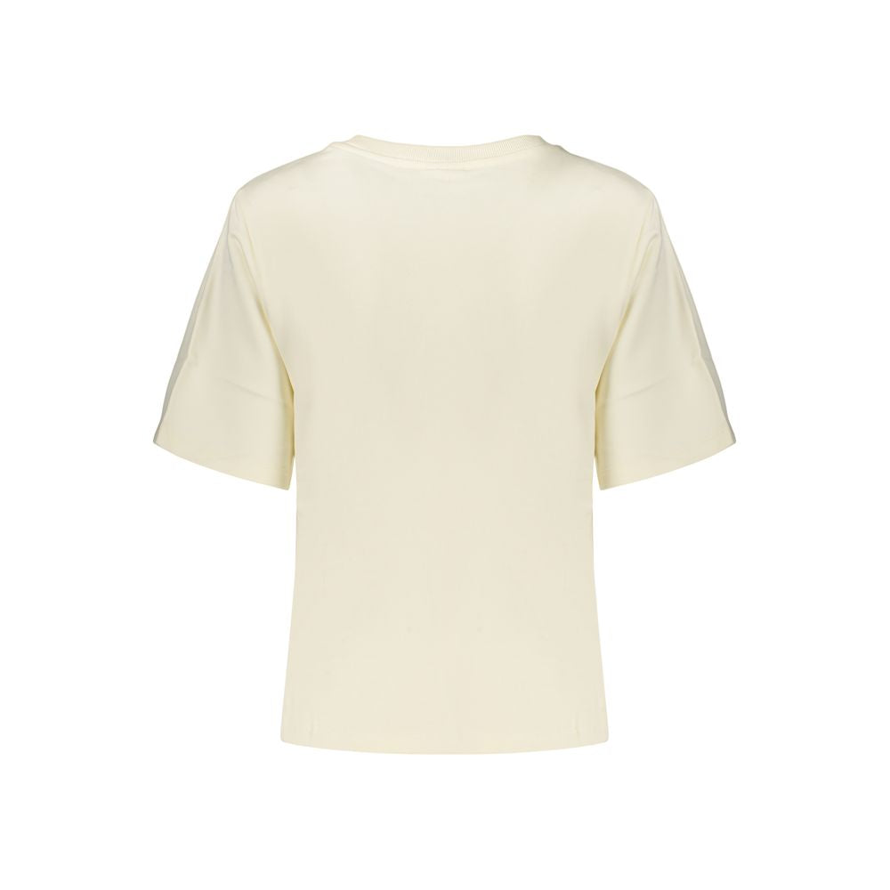 Desigual White Cotton Sweatshirt