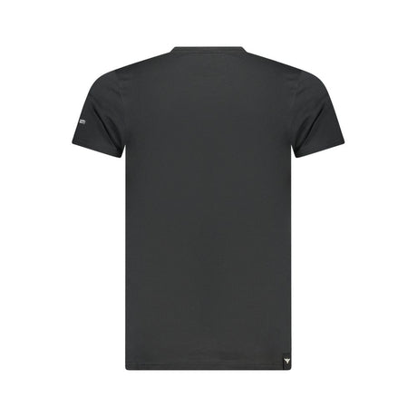 Accademia Militare Black Cotton Men's T-Shirt