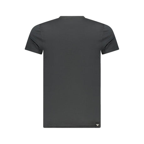 Accademia Militare Black Cotton Men's T-Shirt