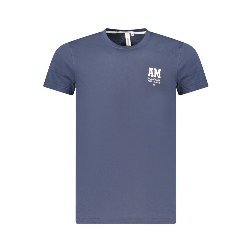 Accademia Militare Blue Cotton T-Shirt