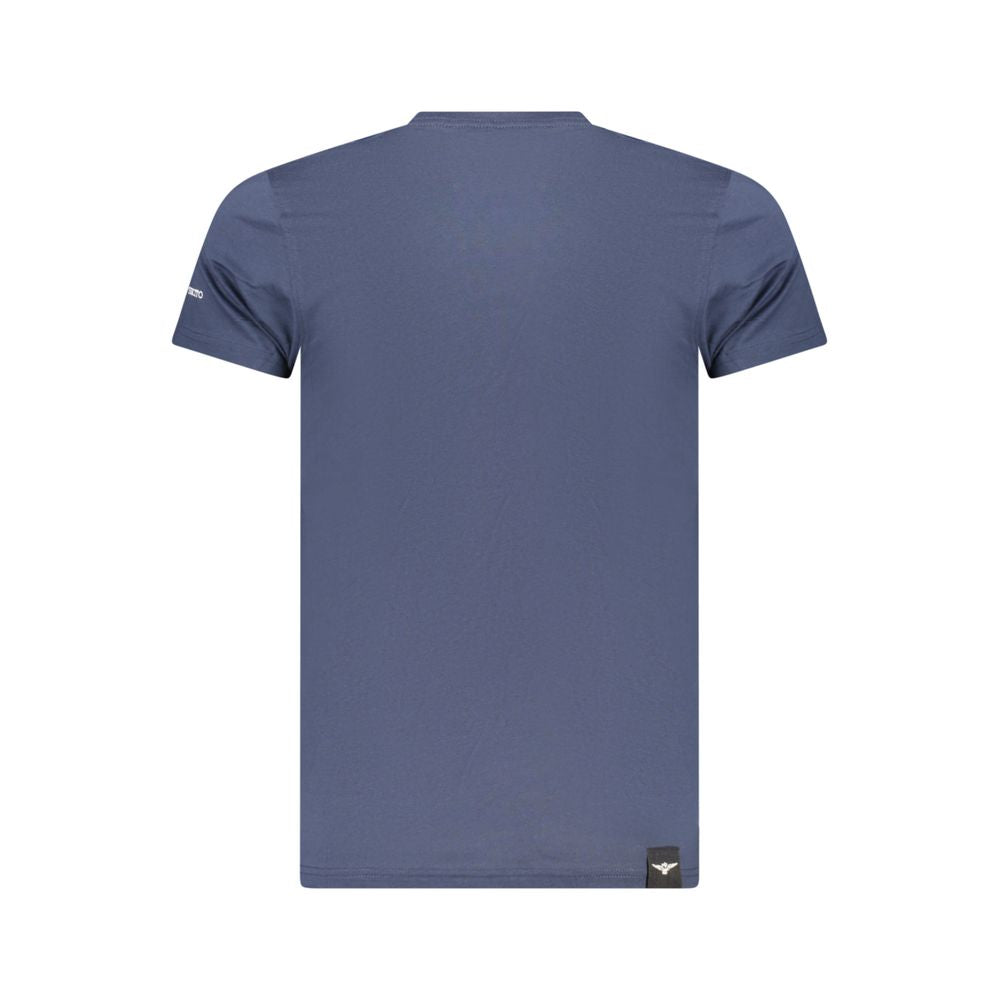 Accademia Militare Blue Cotton T-Shirt