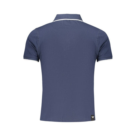 Accademia Militare Blue Cotton Polo Shirt