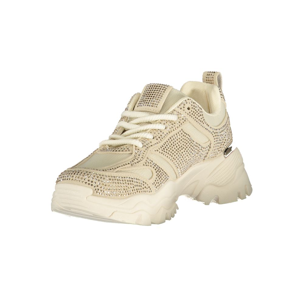Laura Biagiotti Beige Polyurethane Women's Sneaker