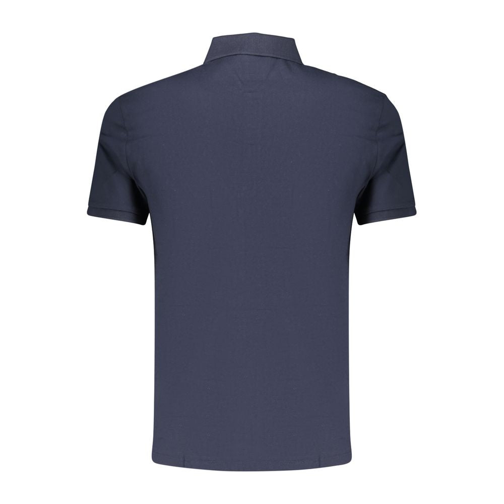 Calvin Klein Blue Cotton Men's Polo Shirt