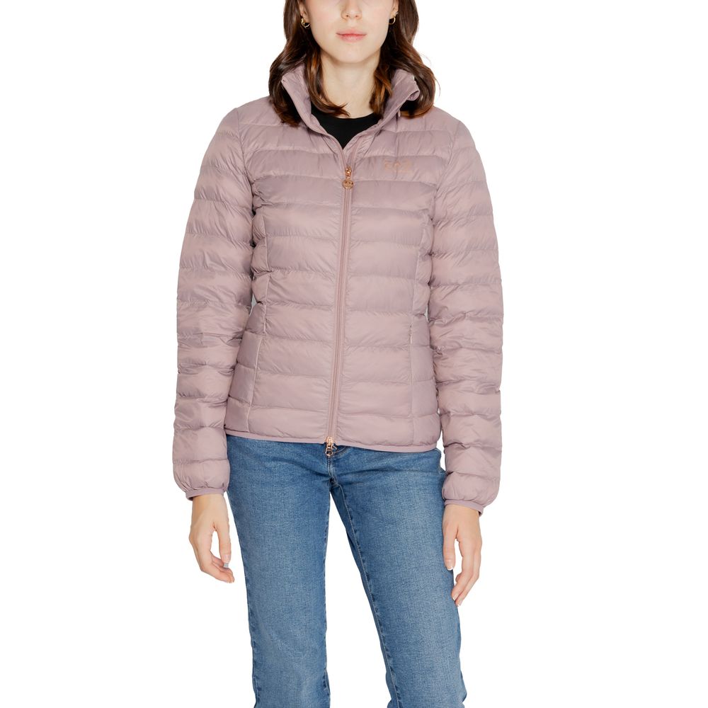 EA7 Emporio Armani Purple Polyamide Shell Jacket