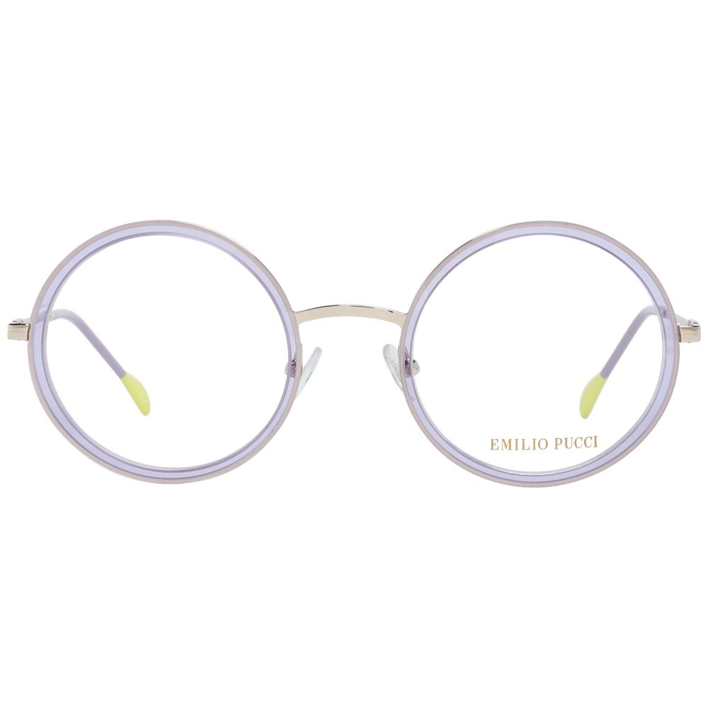 Emilio Pucci Purple Metal & Plastic Glasses (Frames)
