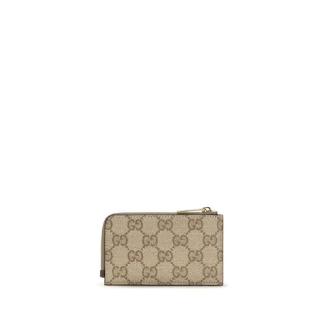Gucci Beige Cotton Wallet