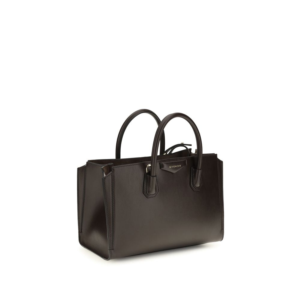 Givenchy Brown Calf Leather Bos Taurus Shoulder Bag
