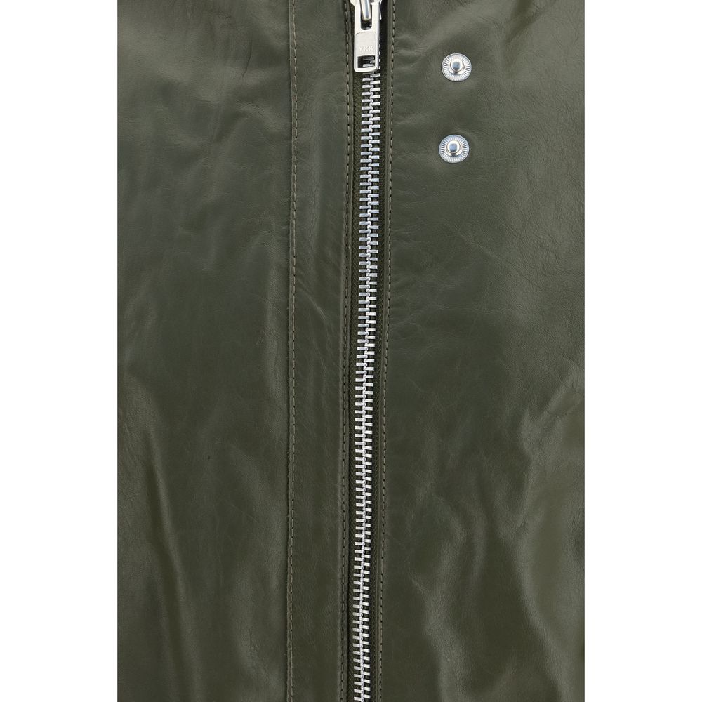 Sunflower Bicolor Calf Leather Bos Taurus Leather Jacket
