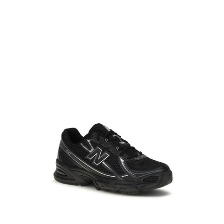 New Balance Black Polyamide Athletic Sneakers