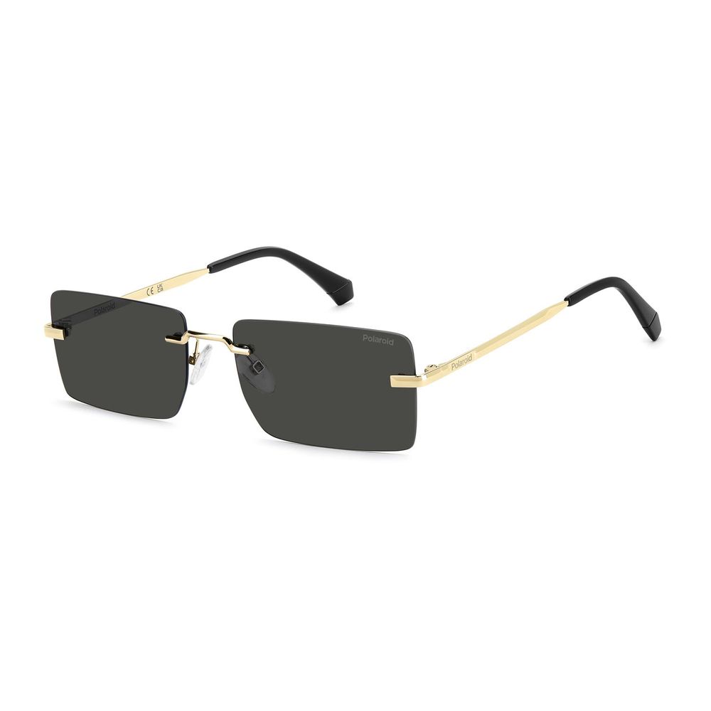Polaroid Black Metal Sunglasses