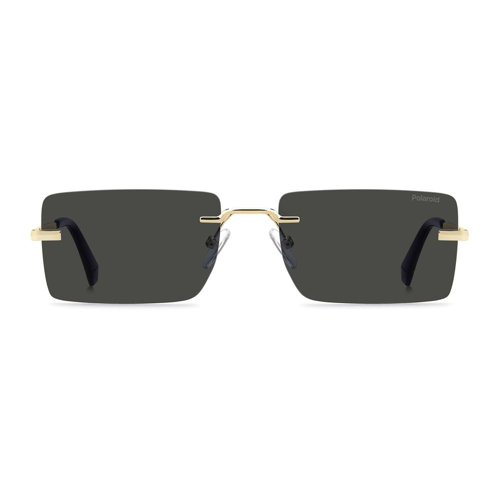 Polaroid Black Metal Sunglasses