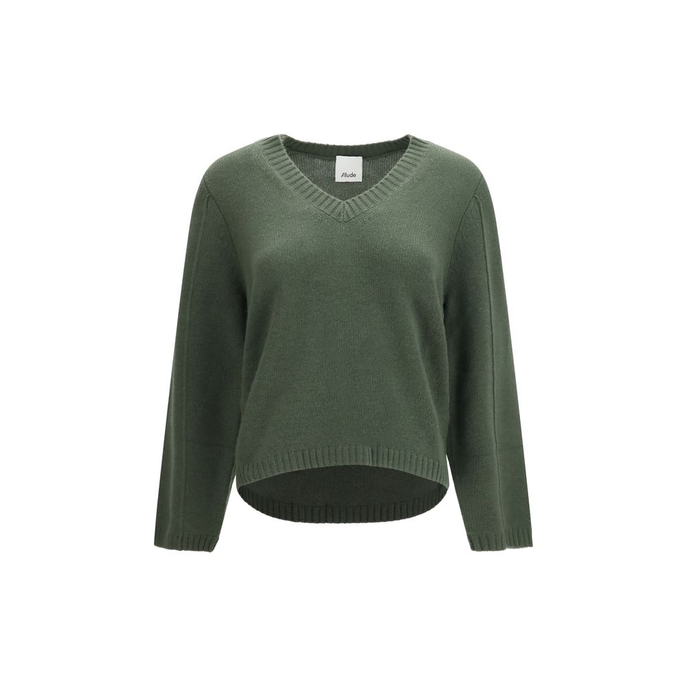 Allude Bicolor Cashmere Sweater
