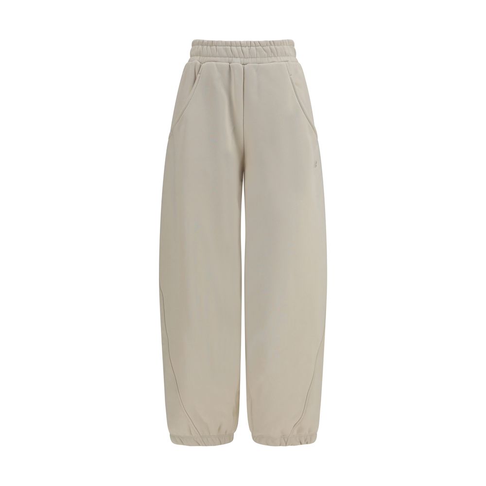 New Balance Beige Cotton Joggers (Workout Pants)