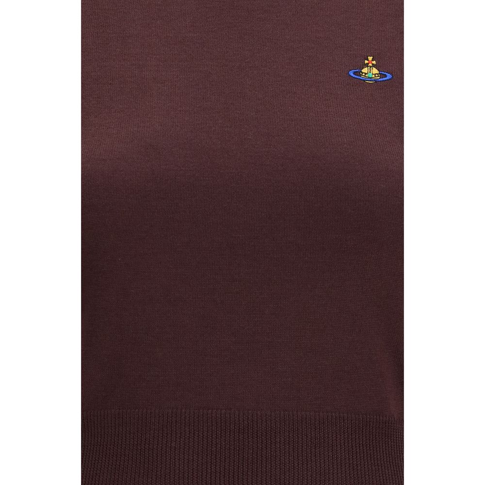 Vivienne Westwood Purple Wool Oves Aries T-Shirt