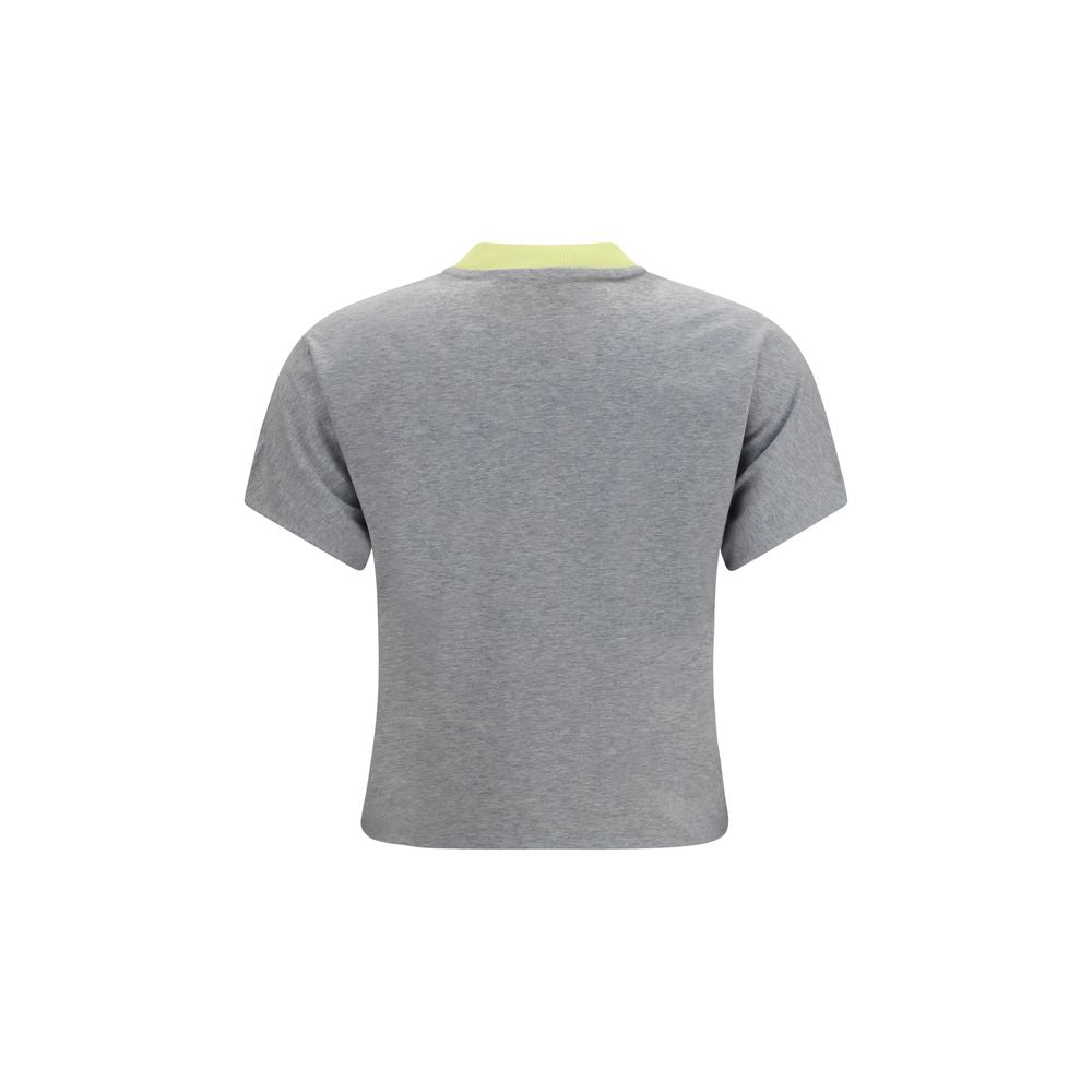 Versace Gray Cotton T-Shirt