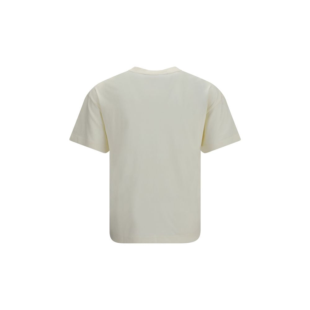 Palm Angels Beige Cotton T-Shirt
