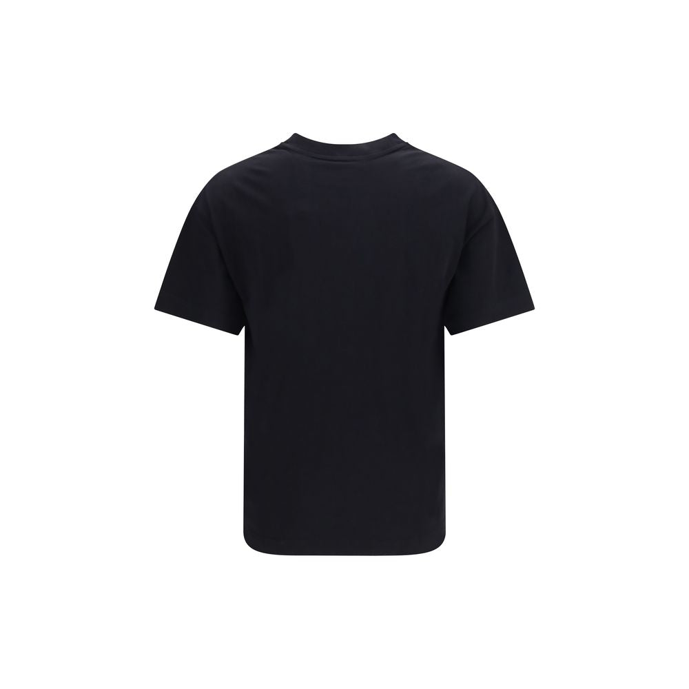 Palm Angels Black Cotton T-Shirt