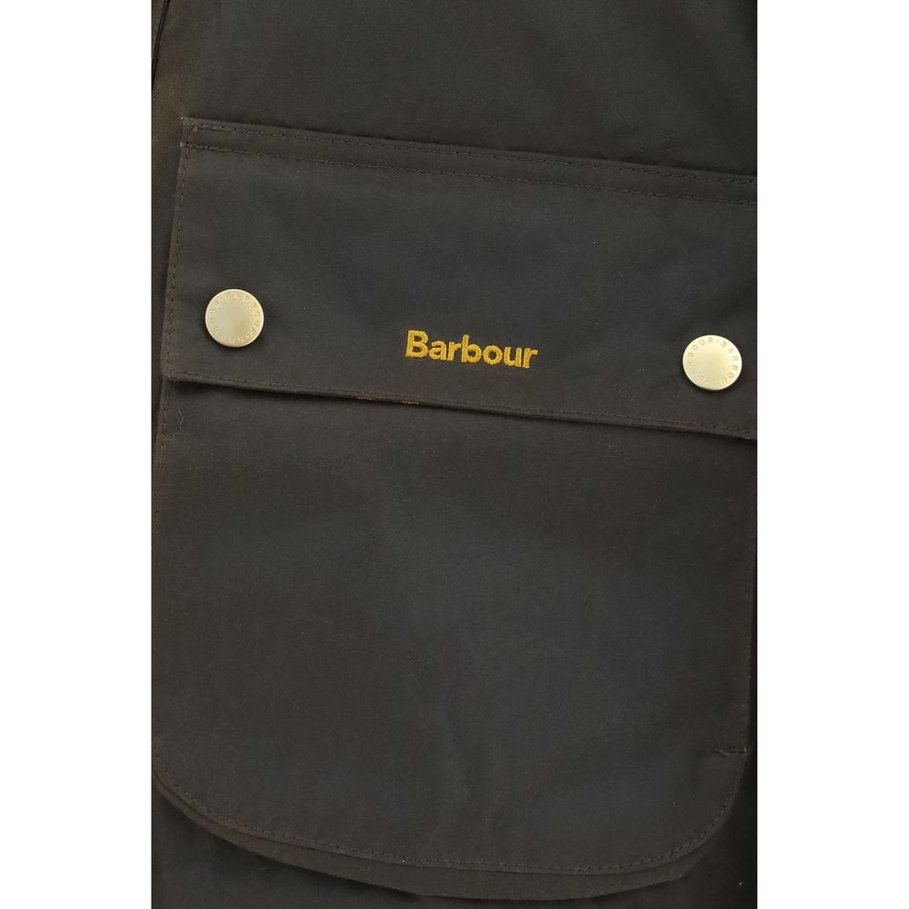 Barbour Bicolor Cotton Full-Length Jacket