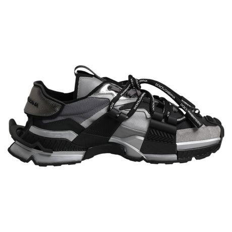 Dolce & Gabbana Multicolor Panelled Space Sneakers Men L-39 R-39.5 Shoes