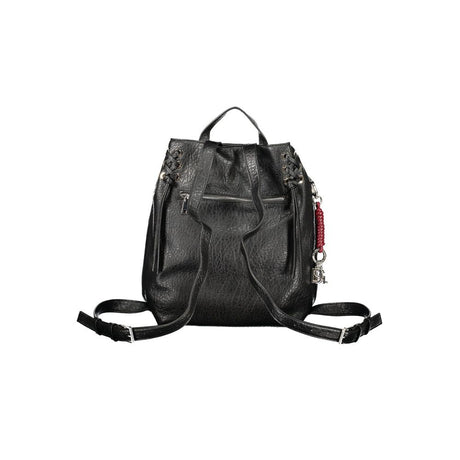 Desigual Black Polyurethane Women's Backpack