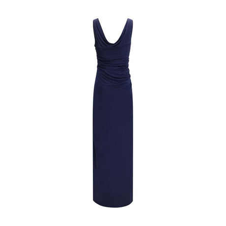 Versace Blue Viscose Casual Dress