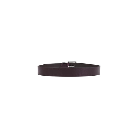 Armani Exchange Brown Leather Regular Belt