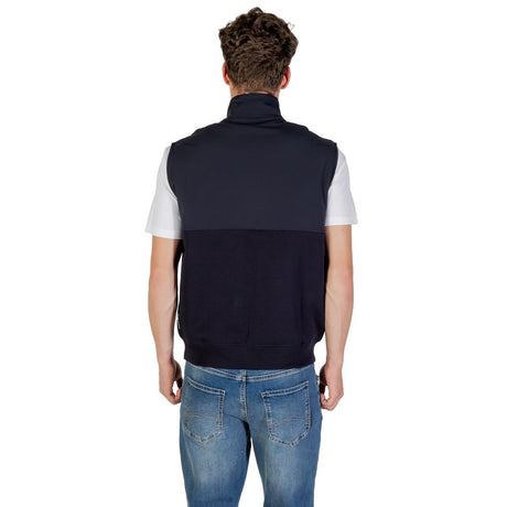 Armani Exchange Blue Cotton Sweatshirt