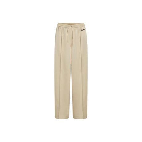 Karl Lagerfeld Beige Polyester Joggers (Workout Pants)