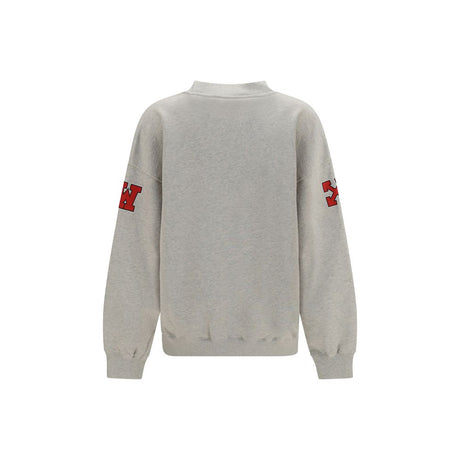 Off-White Gray Cotton Sweatshirt