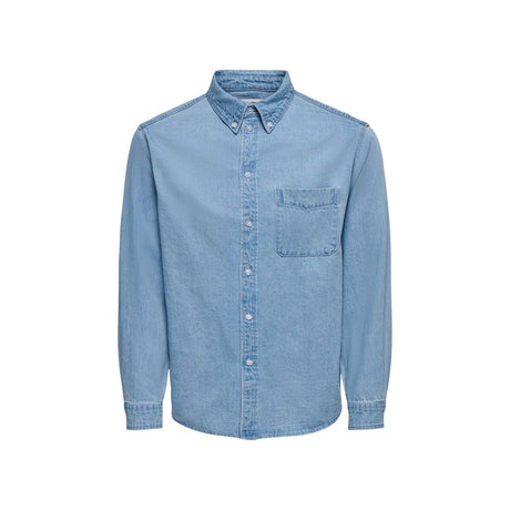 Only & Sons Light Blue Denim Shirt